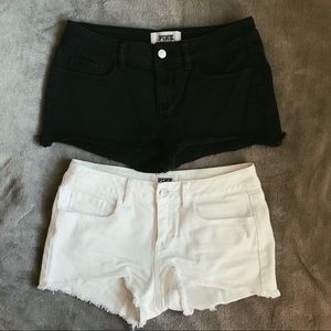 Victoria’s Secret PINK shorts — TWO pairs, size 4